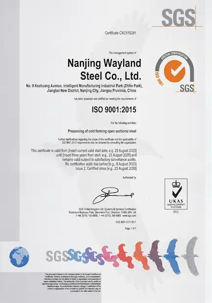 SGS Third-Party Inspection Report