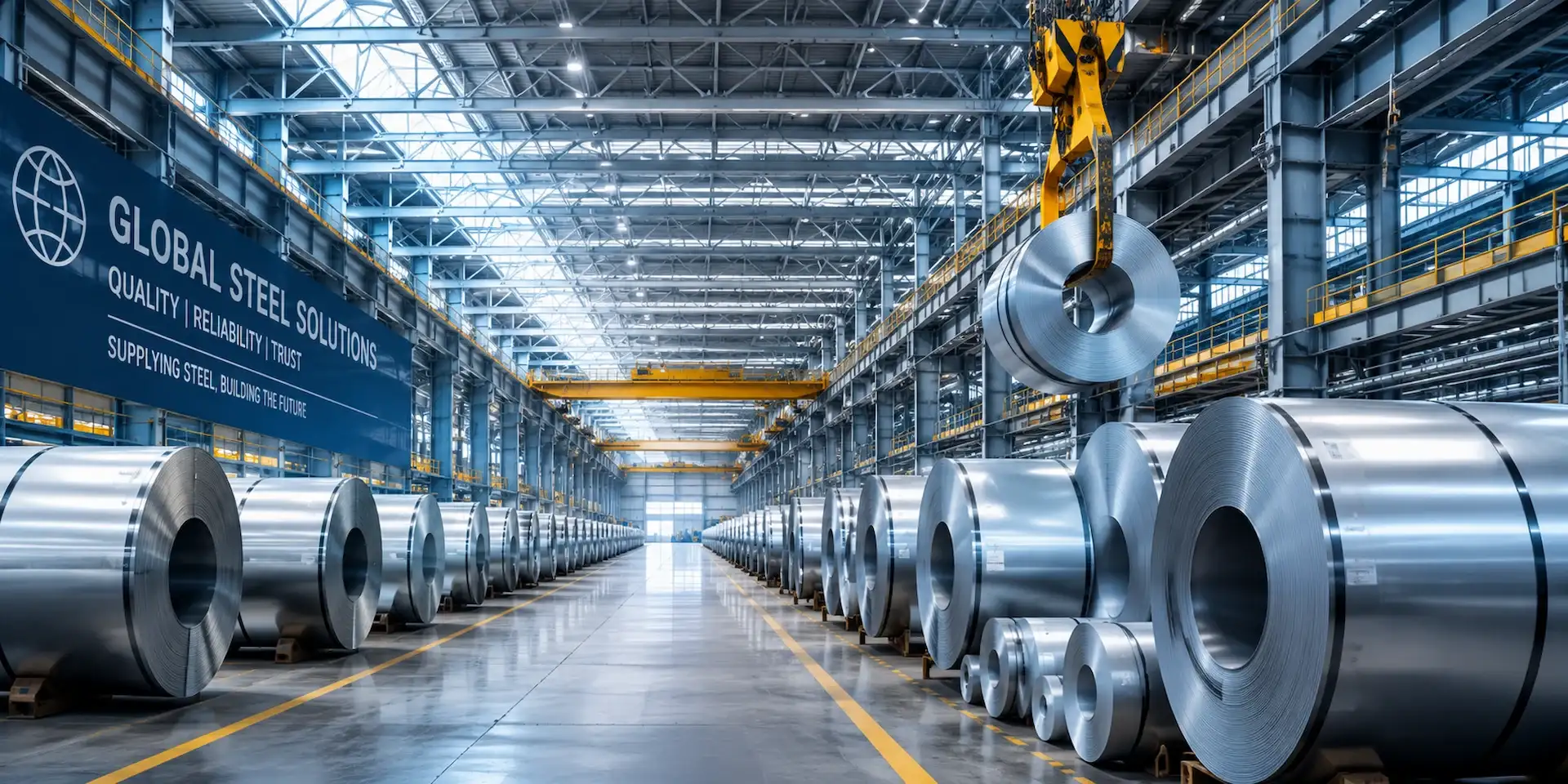 Wayland Steel warehouse and steel materials